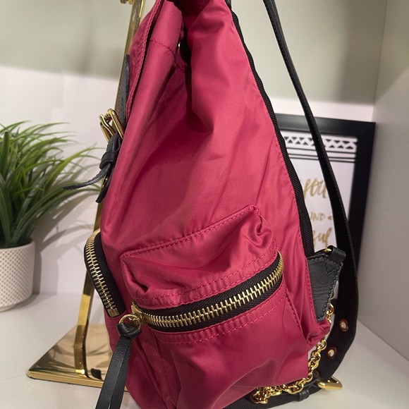 Burberry Raspberry Pink Nylon Backpack - Picture 3 of 6